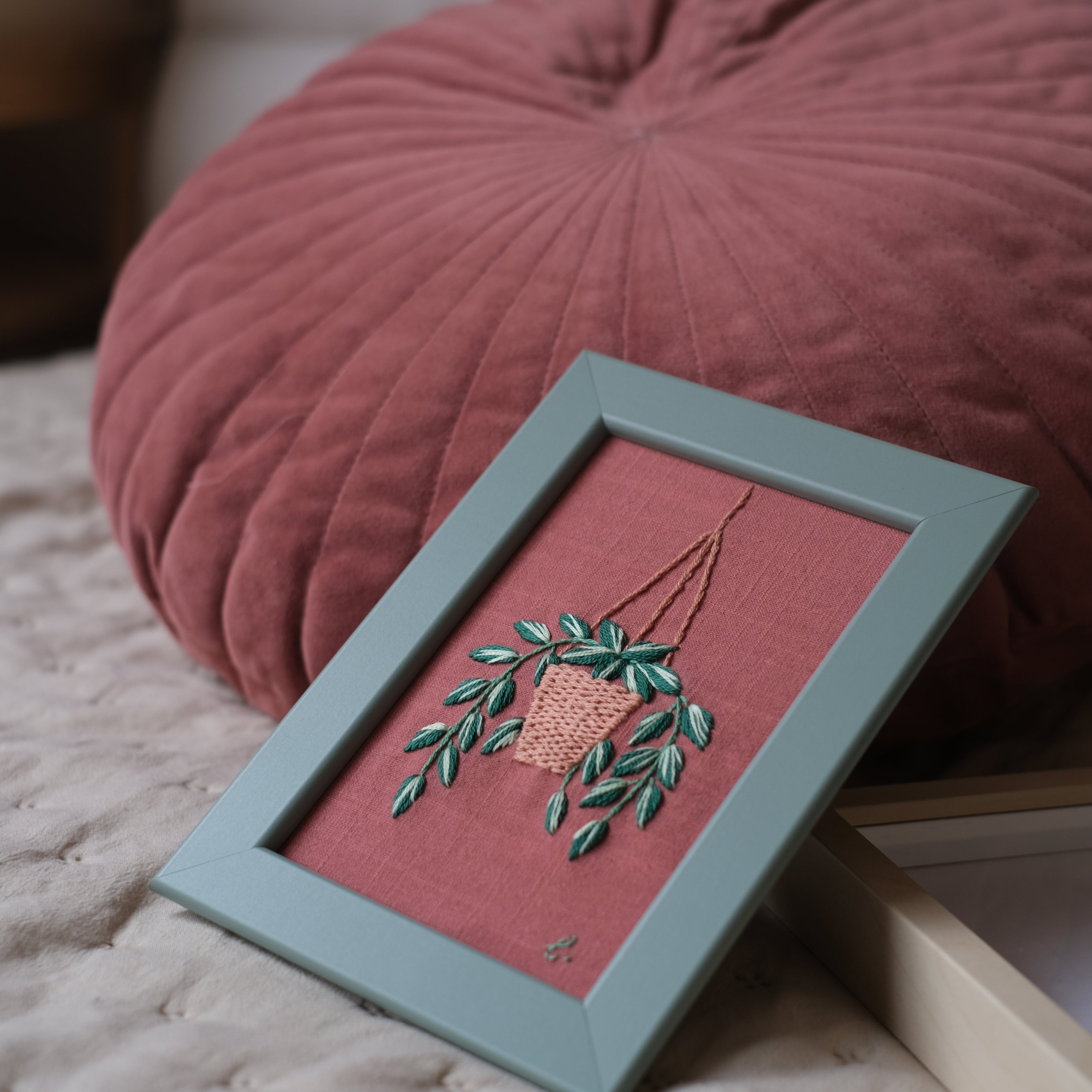 Scaffolding Plant Wall Hanging